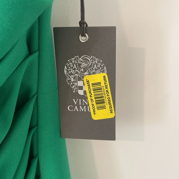 NWT Vince Camuto Kelly Green Fitted Dress - Picture 5 of 11